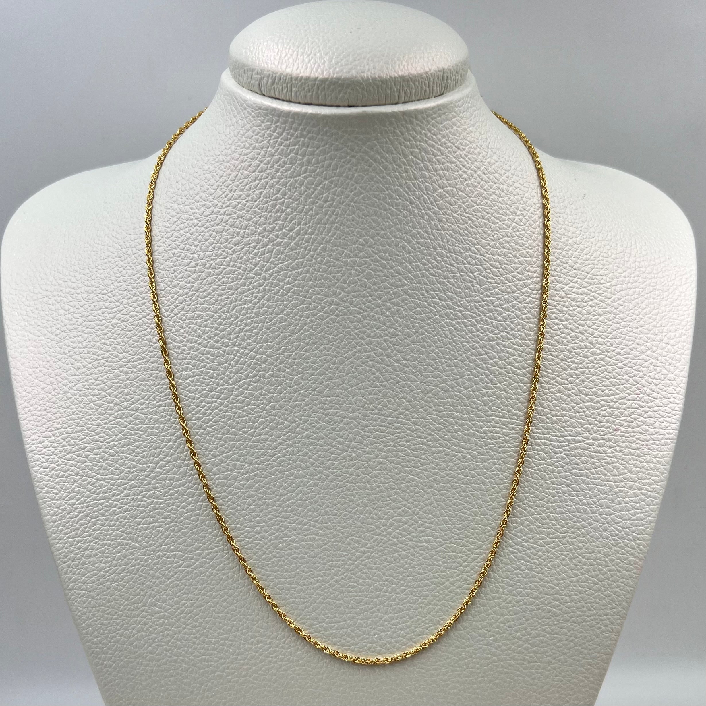 CADENA ITALY MINI LAZO (PROMO) ORO AMARILLO 18K +3 / 0,58 GR / 1 MM / 45 CM